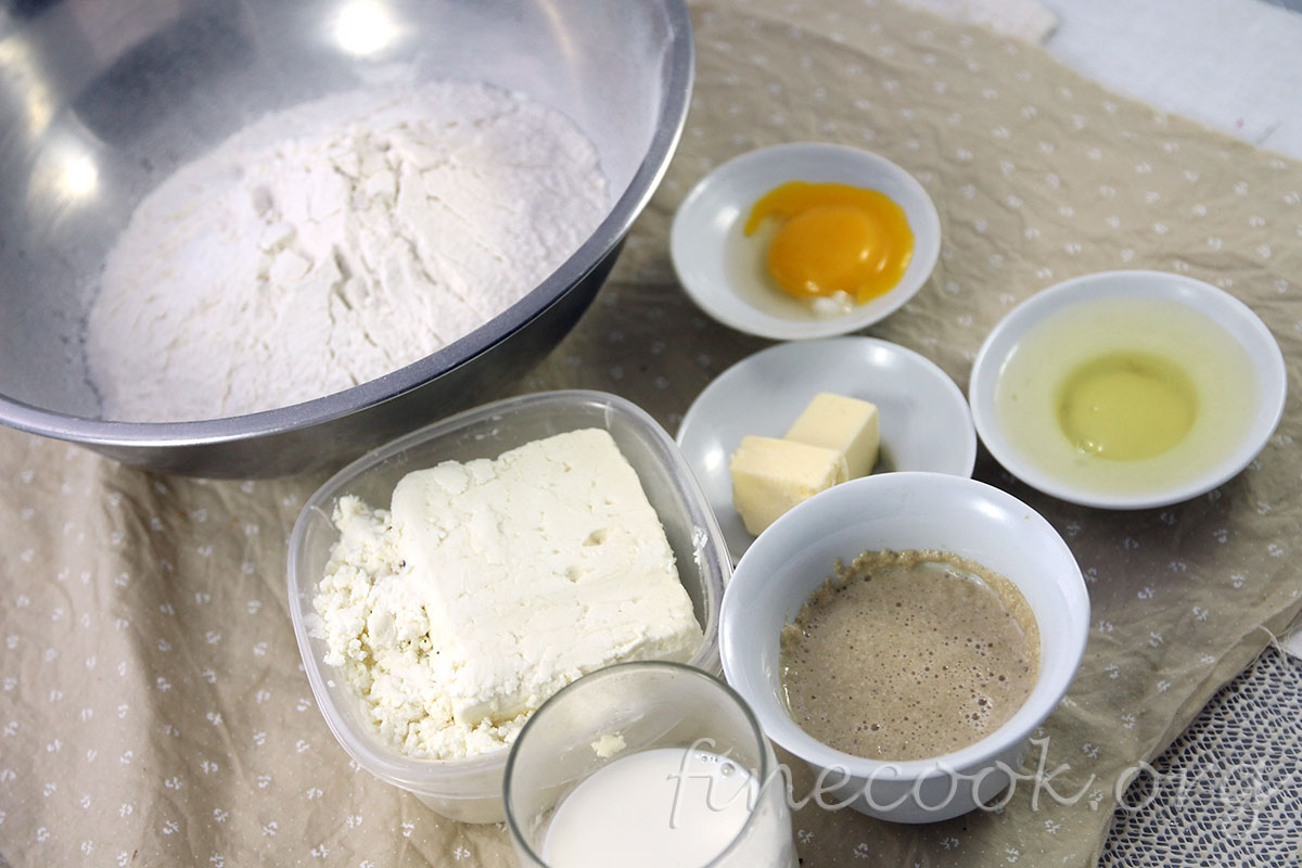 Булочки с сыром Фета Булочки с сыром Фета