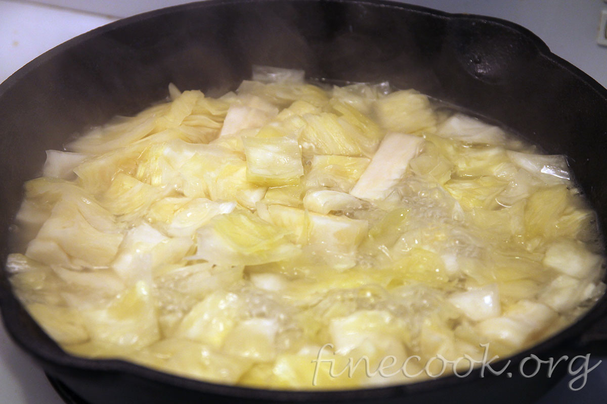 Щи из кислой капусты