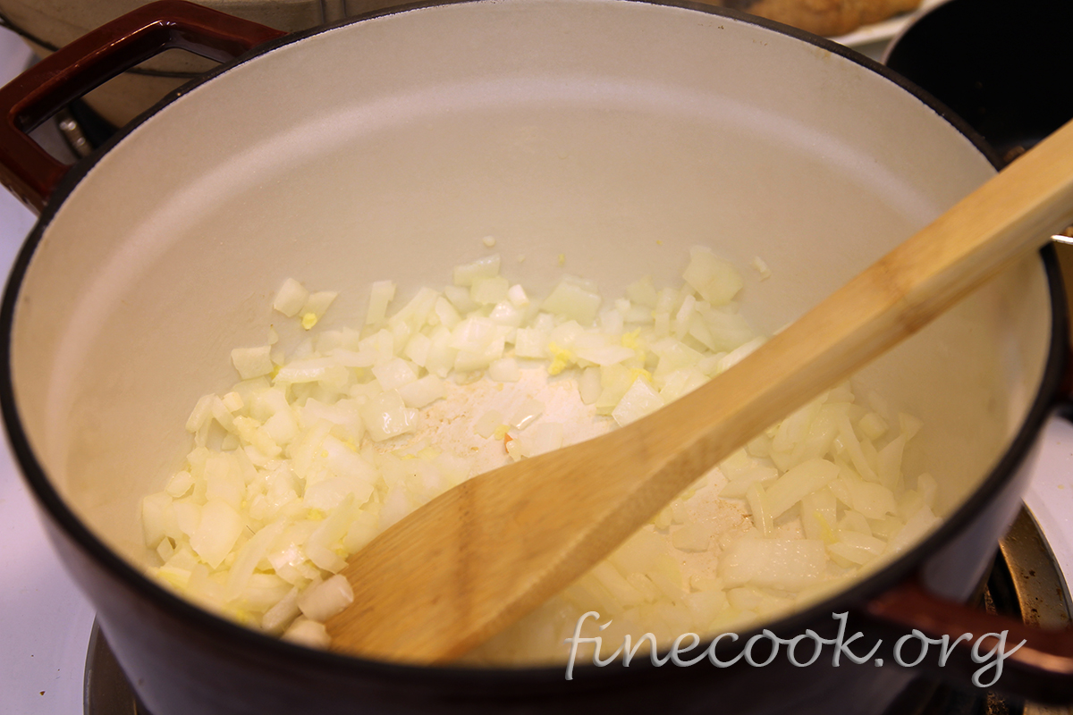 Чечевица с капустой кале (кейл)